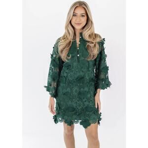 J.Marie Collections The Seraphina Mini Dress in Green